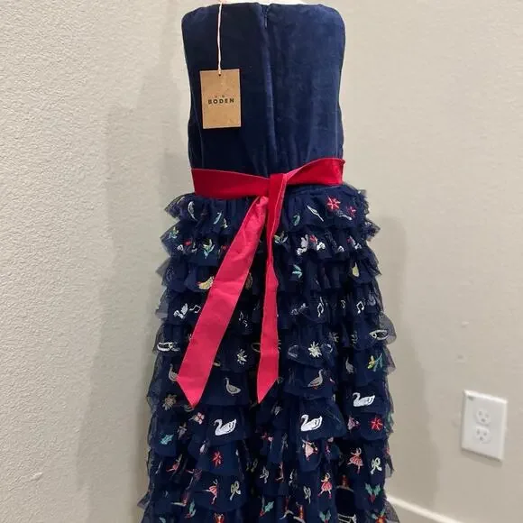mini boden christmas dress NWT 12 Days of Dress-College Navy add to the excitement. All together now 'On the